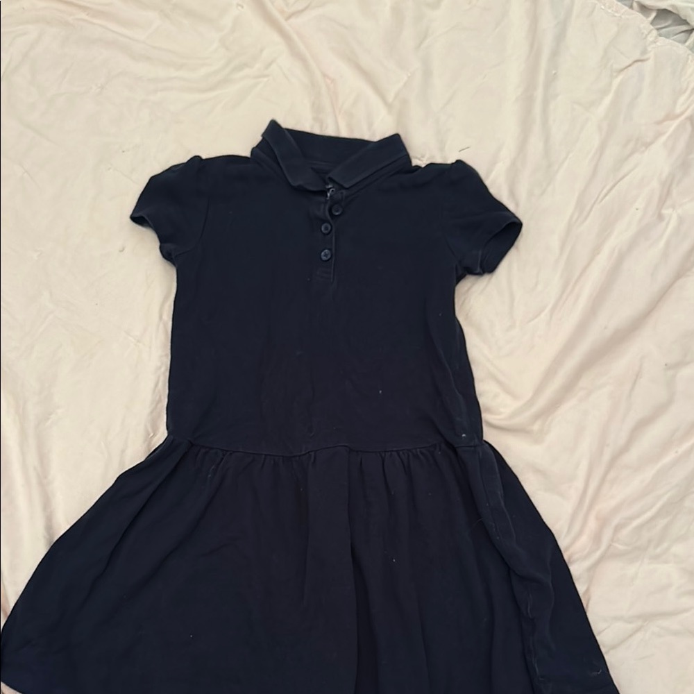 The Children's Place Fit and Flare Polo Dress